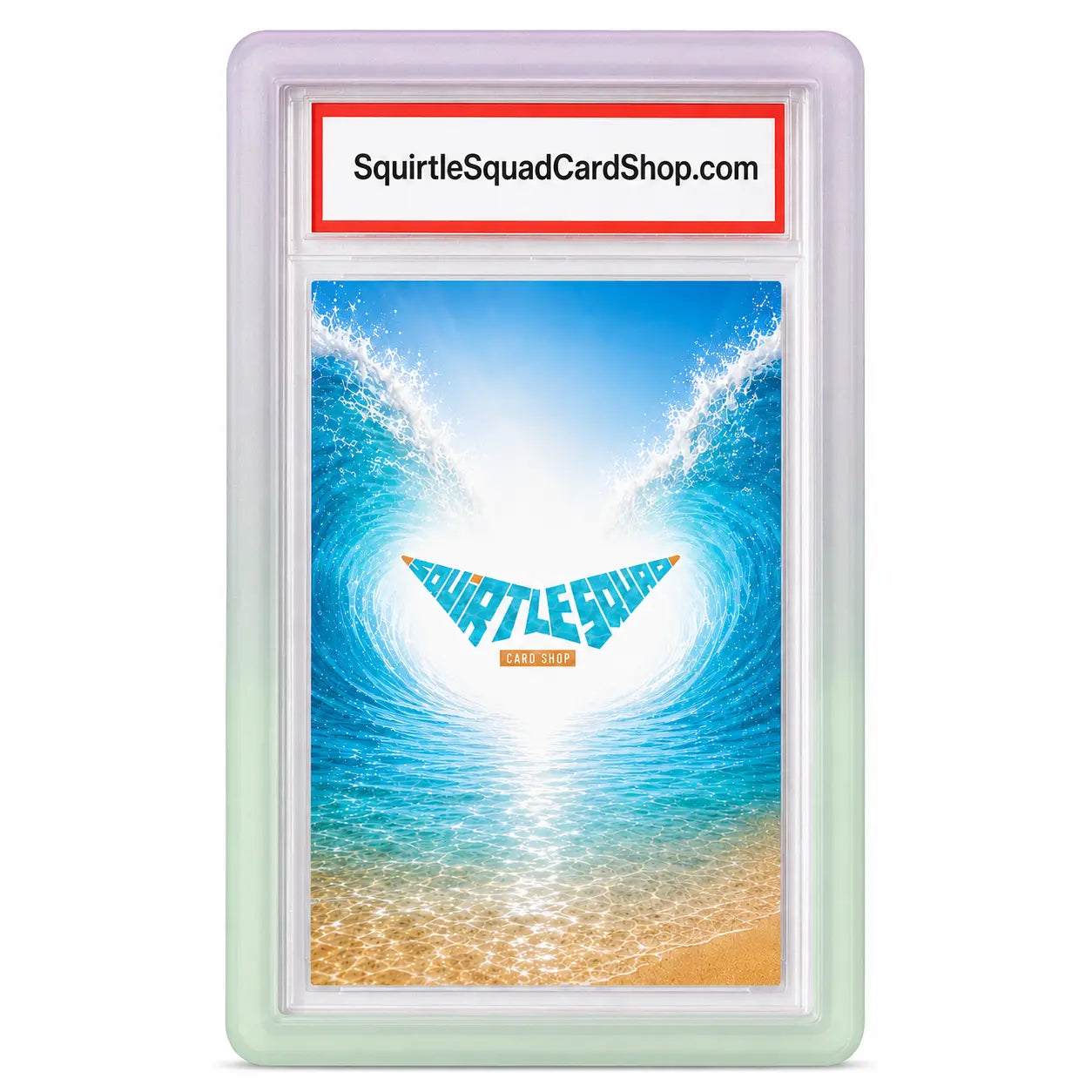 SLAB GUARDS - LIME / VIOLET - GRADIANT - SILICONE Squirtle Squad Card Shop.   Squirtle Squad Card Shop.