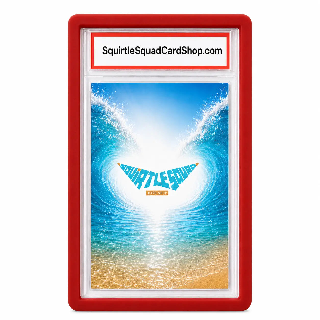 SLAB GUARDS - RED - SOLID COLOUR - SILICONE Squirtle Squad Card Shop.   Squirtle Squad Card Shop.