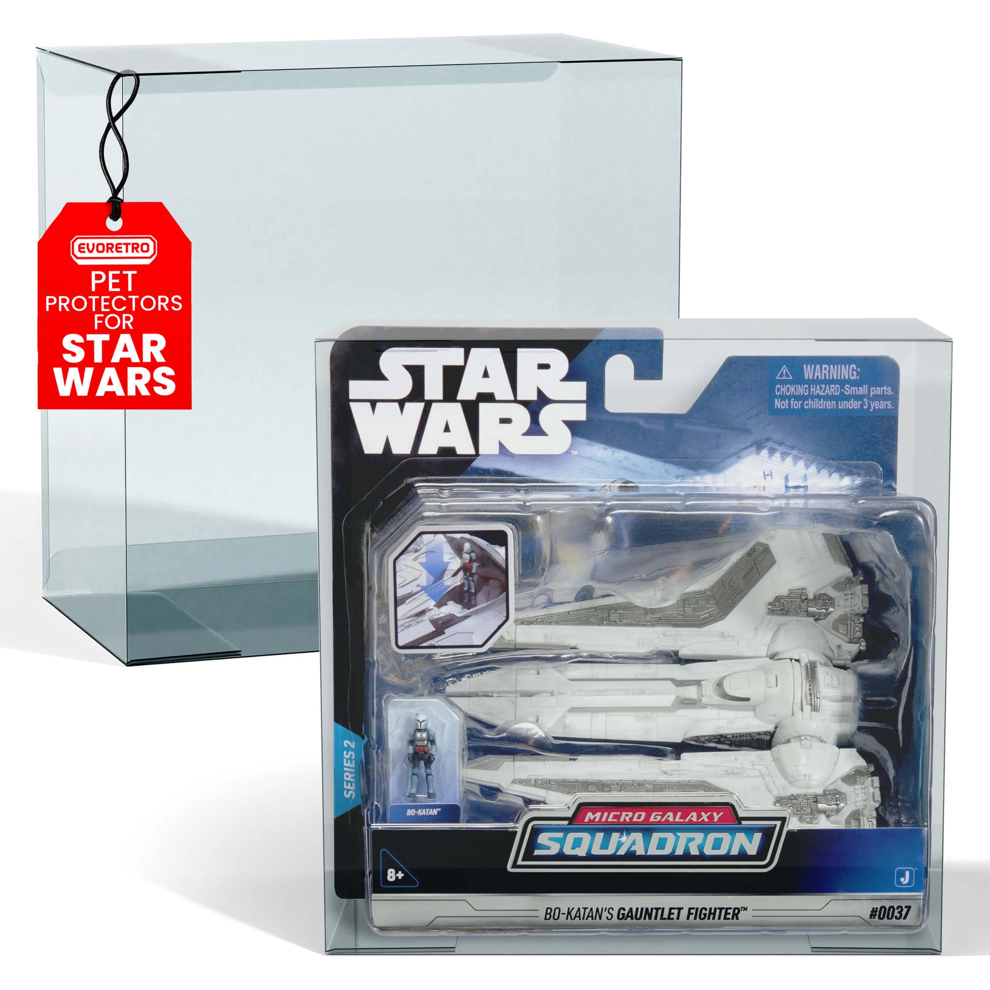 Star Wars Micro Galaxy Squadron Starfighter EVORETRO PET Protectors (0.40 mm, 10-Pack) EVORETRO Canada Figurine Protectors  Squirtle Squad Card Shop.