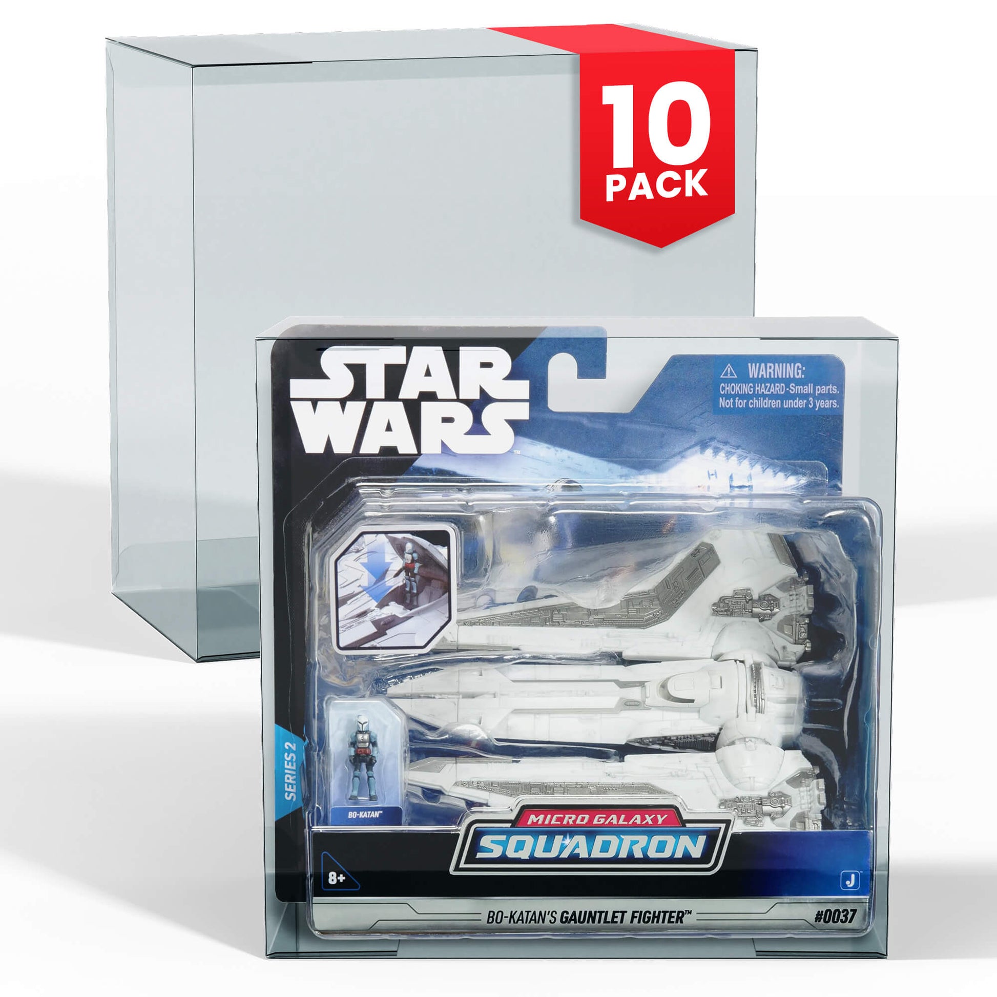 Star Wars Micro Galaxy Squadron Starfighter EVORETRO PET Protectors (0.40 mm, 10-Pack) EVORETRO Canada Figurine Protectors  Squirtle Squad Card Shop.