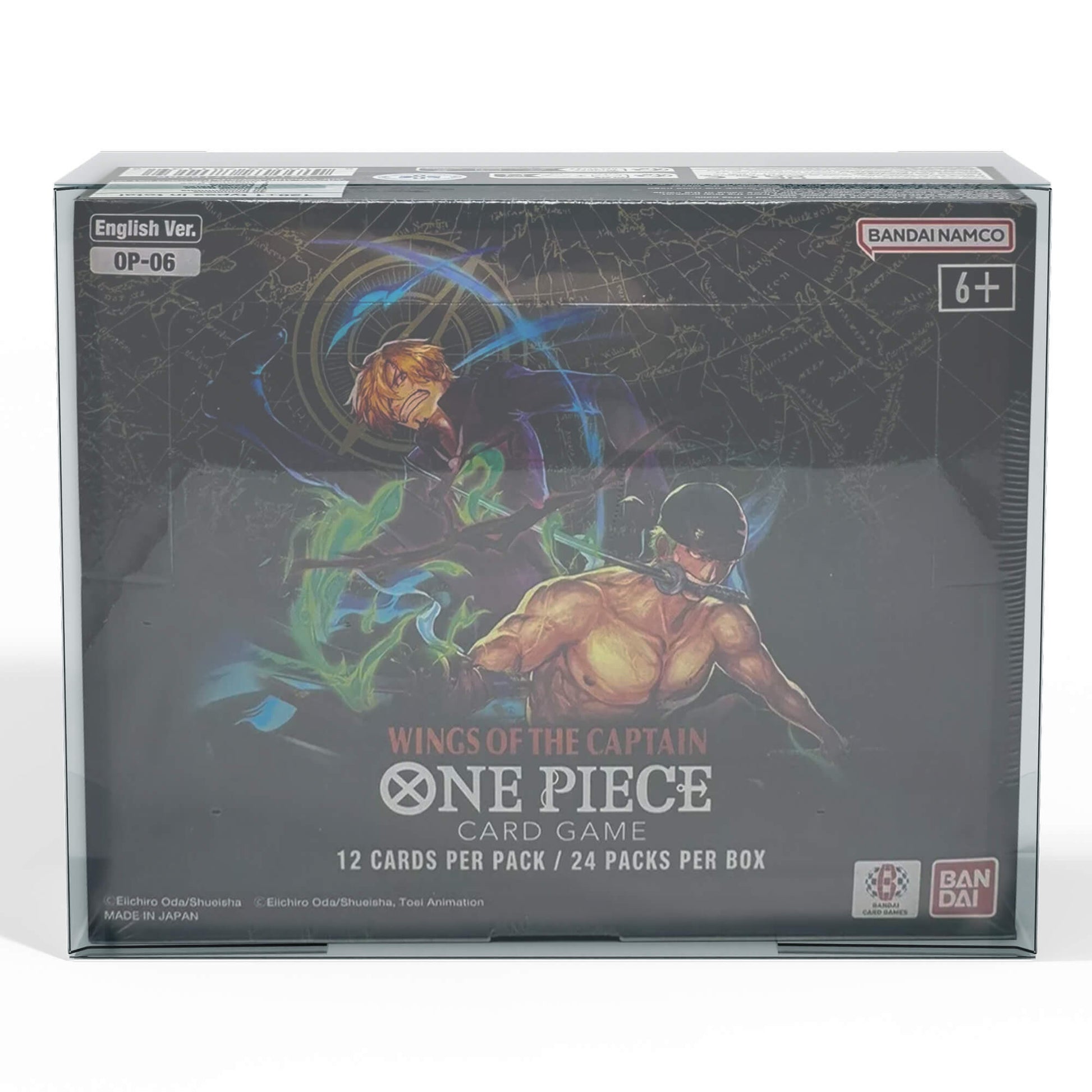 One Piece Booster Box EVORETRO PET Protectors (English, OPP 4-6, 0.40mm, 5-Pack) EVORETRO Canada   Squirtle Squad Card Shop.