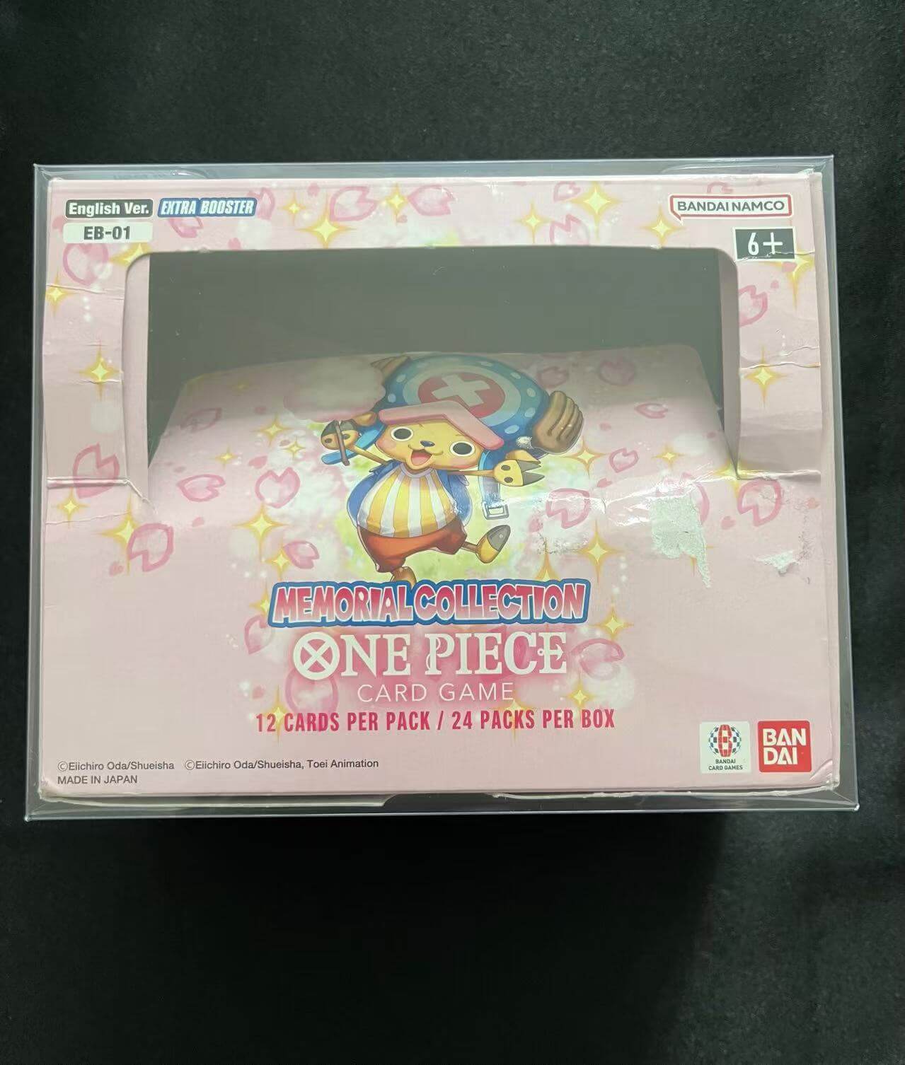 One Piece Booster Box EVORETRO PET Protectors (English, OPP 4-6, 0.40mm, 5-Pack) EVORETRO Canada   Squirtle Squad Card Shop.