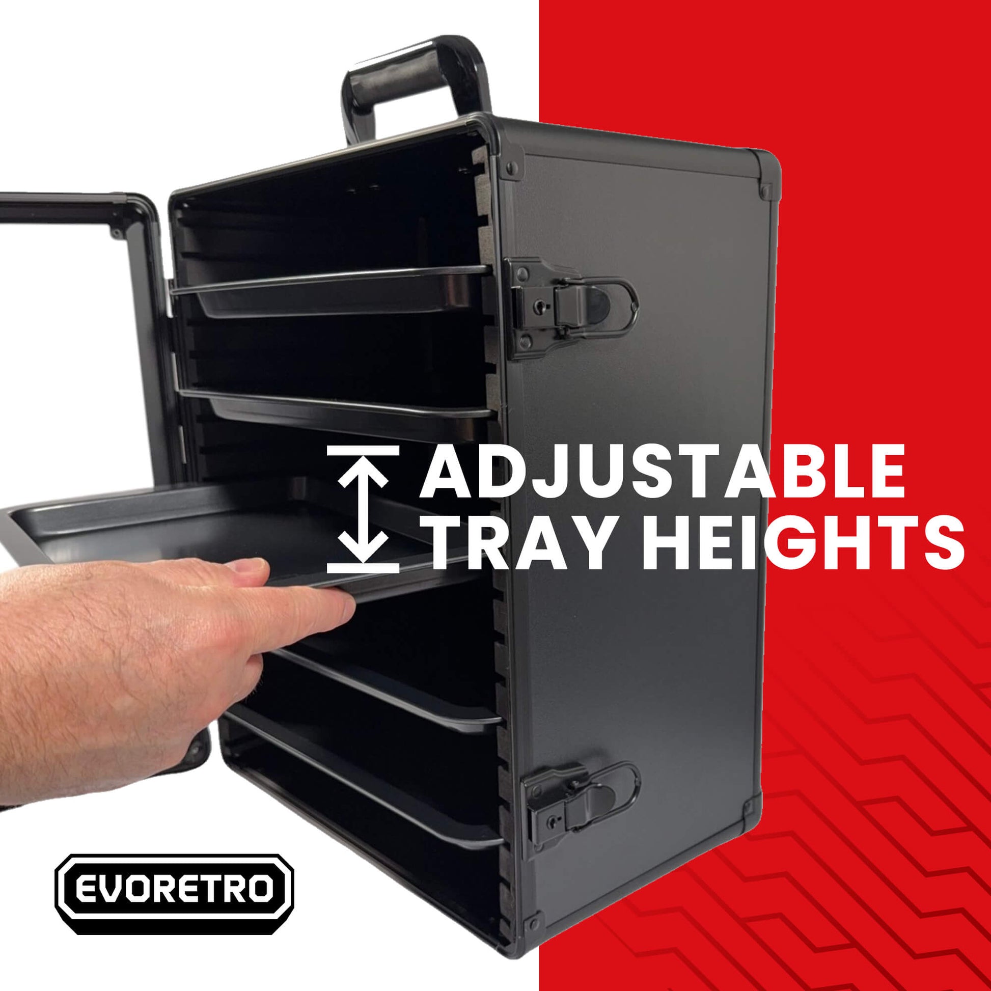 EVORETRO Miniatures Display Case with 5 Magnetic Trays EVORETRO Canada Figurine Protectors  Squirtle Squad Card Shop.