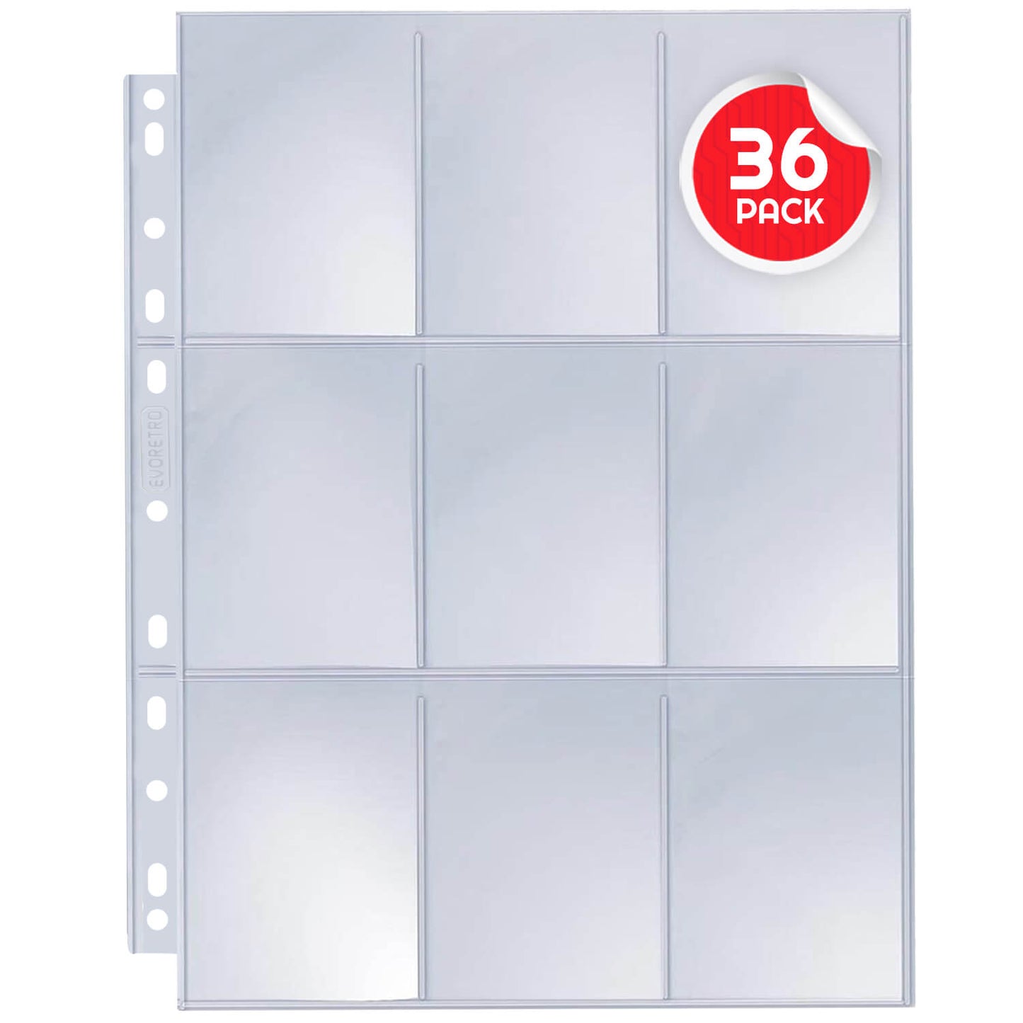 EVORETRO 9-Pocket Binder Pages for Trading Cards | 40 Sheets EVORETRO Canada Card Protectors  Squirtle Squad Card Shop.