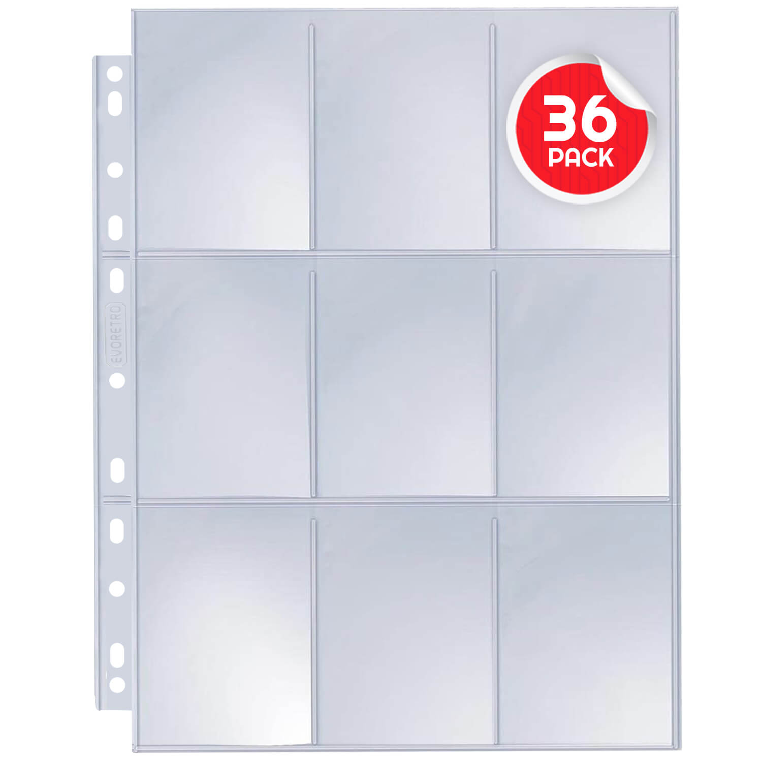 EVORETRO 9-Pocket Binder Pages for Trading Cards | 40 Sheets EVORETRO Canada Card Protectors  Squirtle Squad Card Shop.