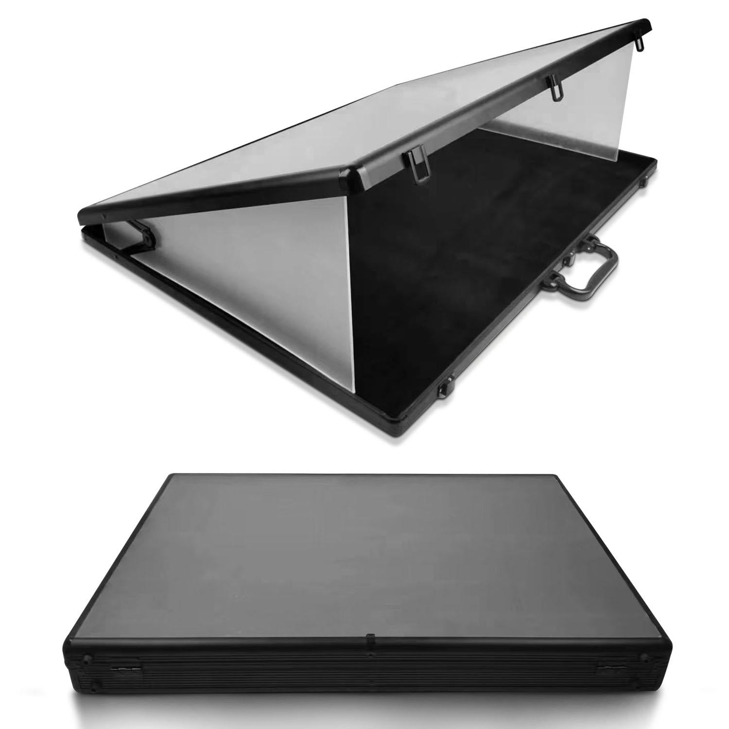 EVORETRO Lockable Display Case – Secure Showcase 24x36x4 Inch Black with removal Separator EVORETRO Canada Card Protectors  Squirtle Squad Card Shop.