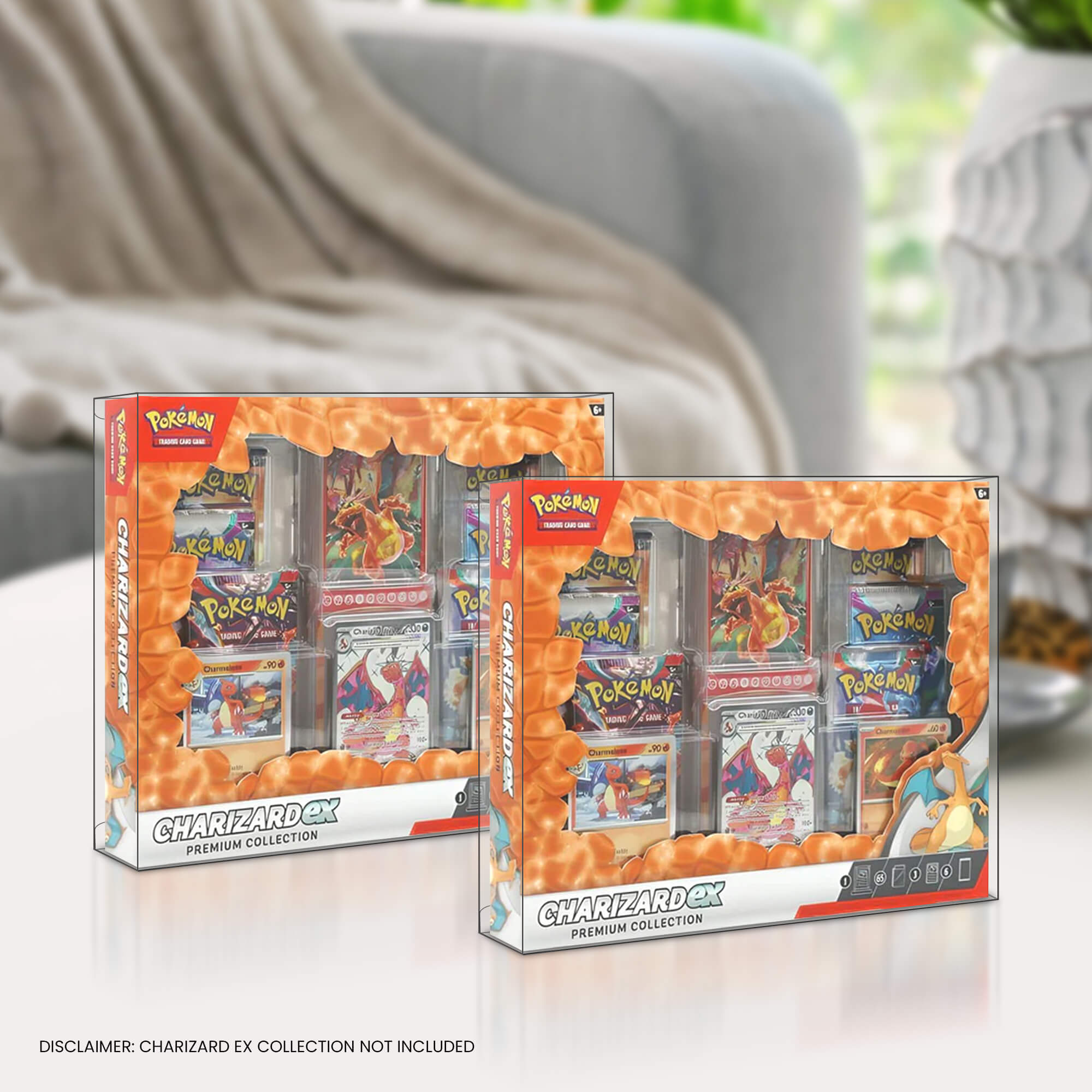 Pokemon Collection Box EVORETRO Protector – Charizard EX Fit (5 Pack) EVORETRO Canada Card Protectors  Squirtle Squad Card Shop.