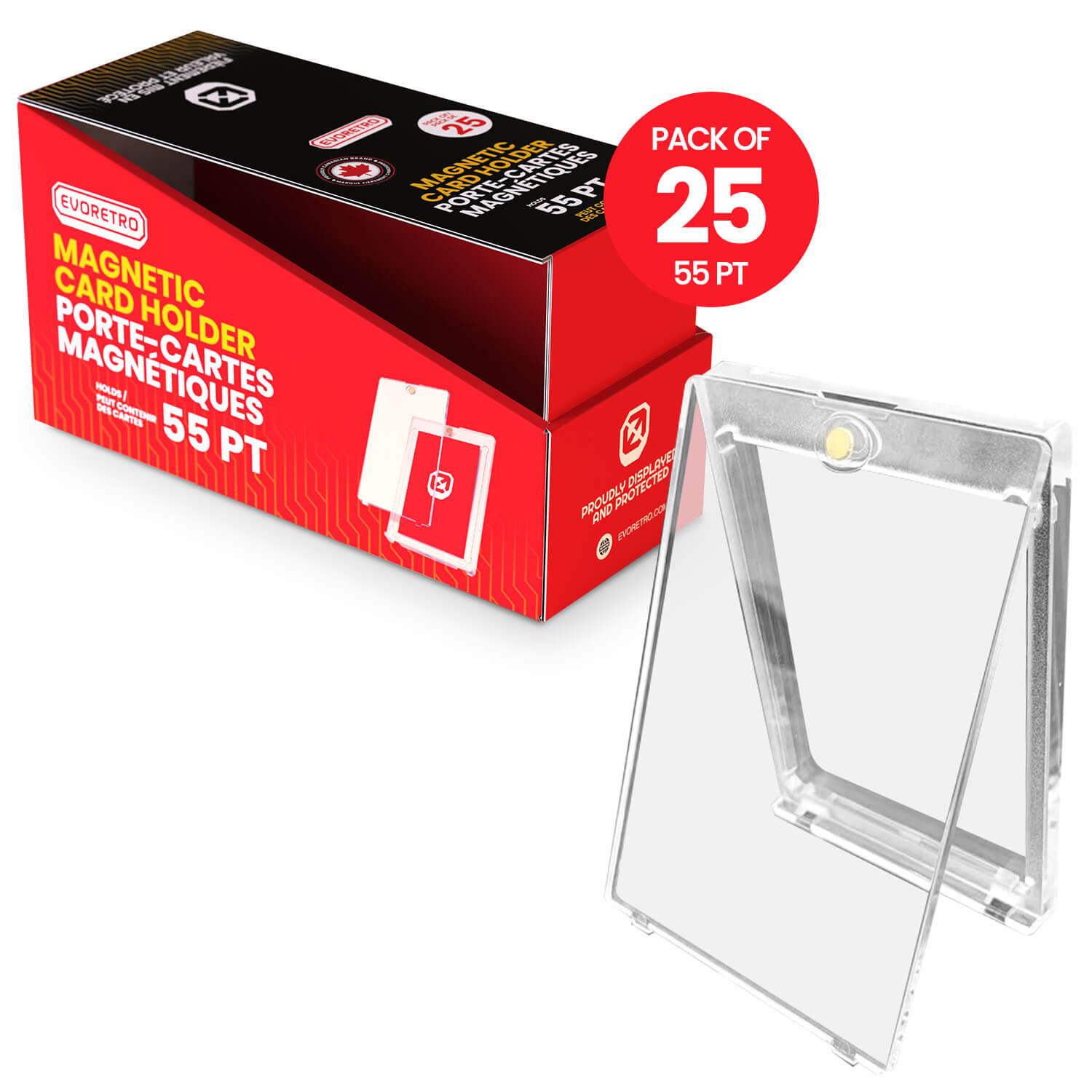 EVORETRO Magnetic One Touch 35PT 55 75 100 130 180PT – 25 Pack EVORETRO Canada Card Protectors  Squirtle Squad Card Shop.