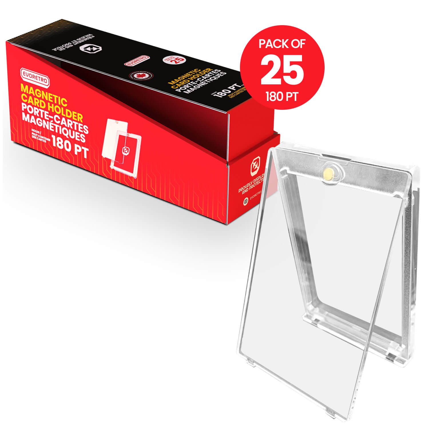 EVORETRO Magnetic One Touch 35PT 55 75 100 130 180PT – 25 Pack EVORETRO Canada Card Protectors  Squirtle Squad Card Shop.
