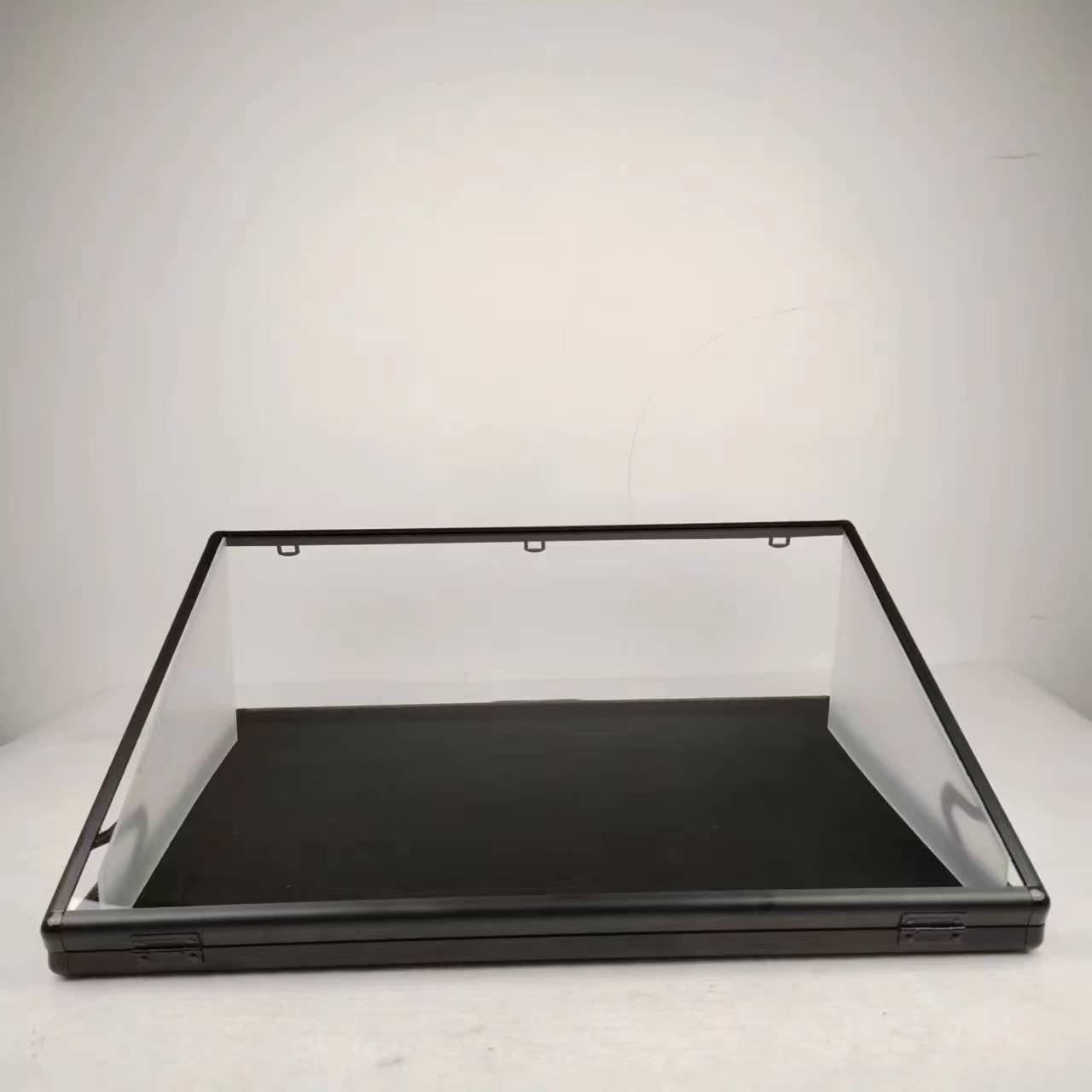 EVORETRO Lockable Showcase Display Case 36x24x1.65" Black – Secure & Stylish Storage for Collectibles EVORETRO Canada Rigid Case  Squirtle Squad Card Shop.