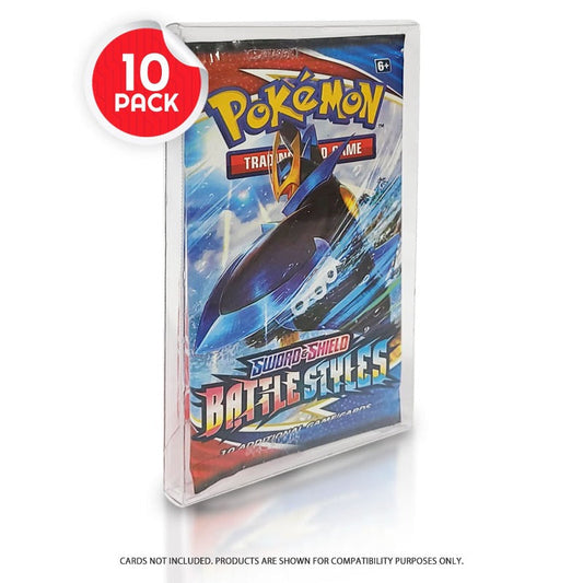 Pokemon Single Pack Booster, Magic, Yu-Gi-Oh Envelope - EVORETRO PET Protector 0.35MM - Pack of 10 EVORETRO Canada Card Protectors  Squirtle Squad Card Shop.