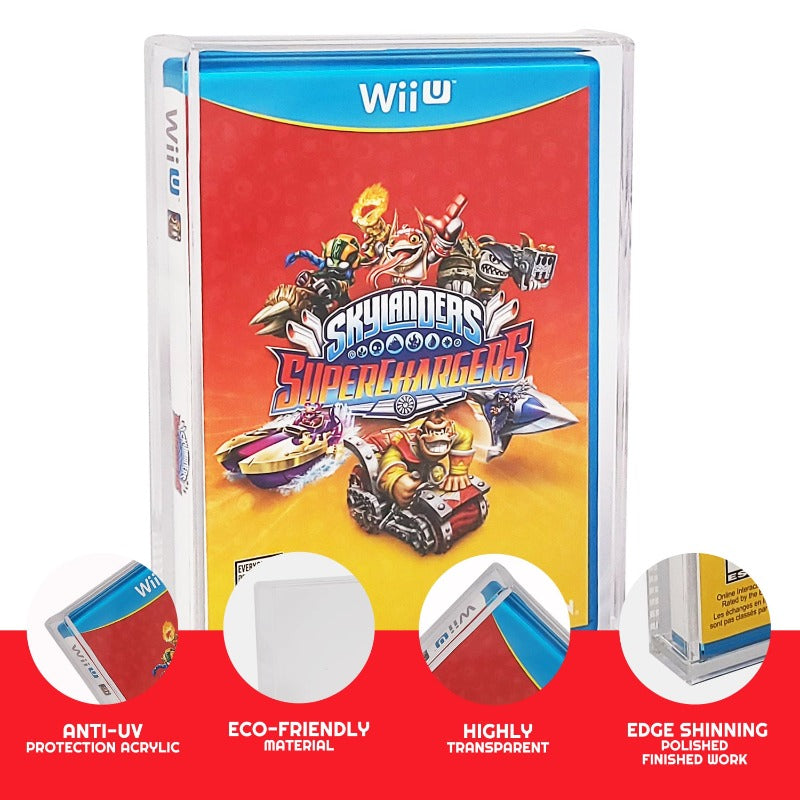 Acrylic Protector DVD (Wii, GameCube, PS2, Xbox, Xbox360)- Pack of 2 EVORETRO Canada Video Game Protectors  Squirtle Squad Card Shop.