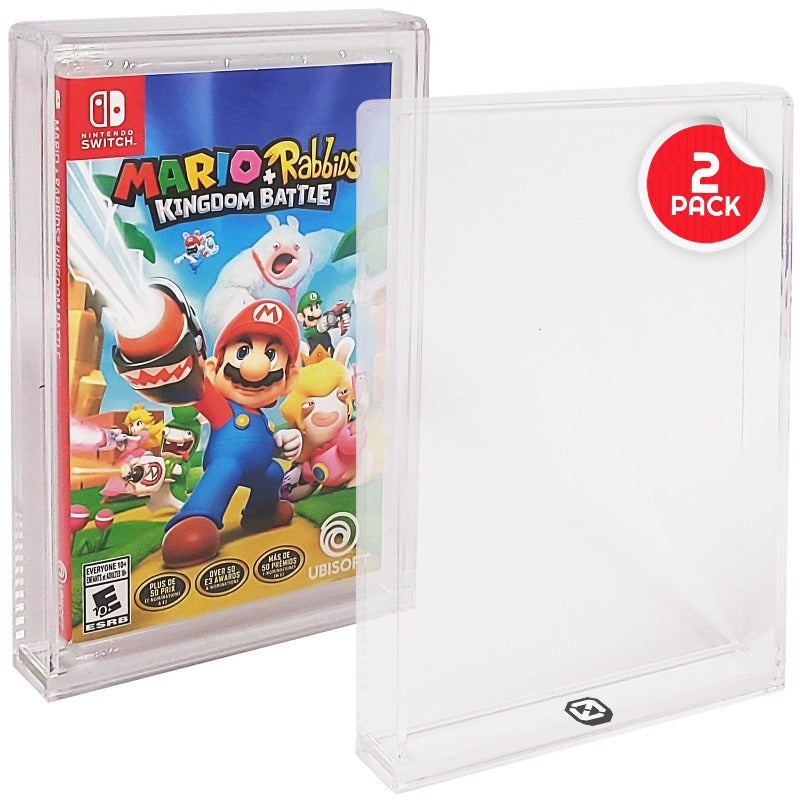 Acrylic Protector for Nintendo Switch Thick - Pack of 2 EVORETRO Canada Video Game Protectors  Squirtle Squad Card Shop.