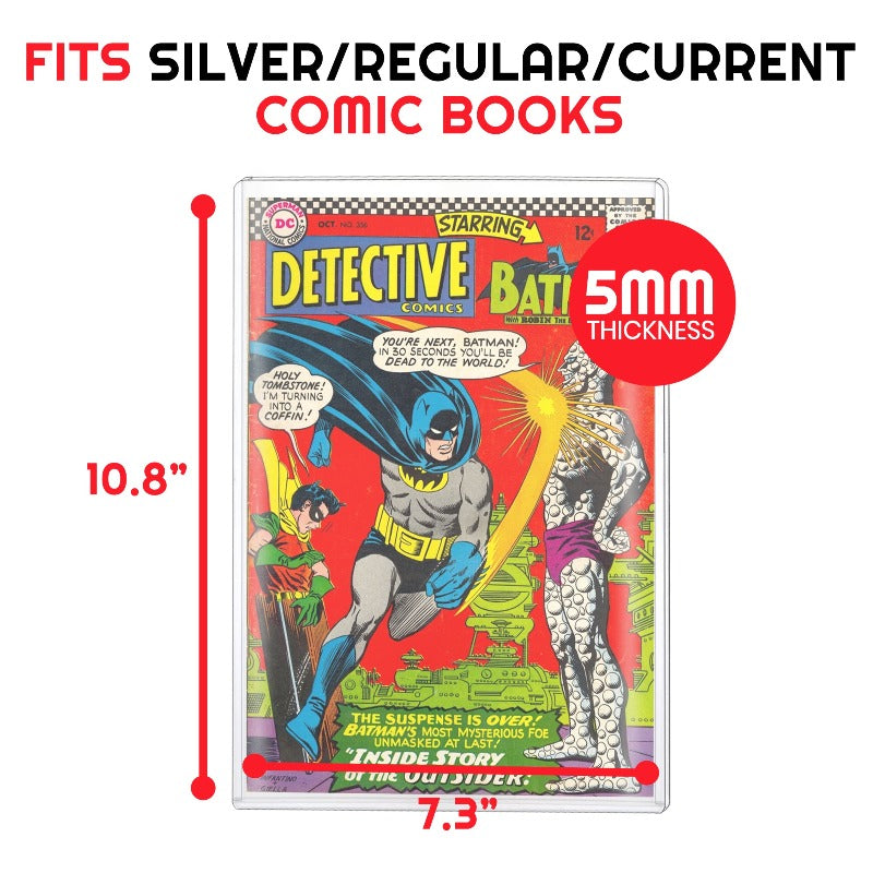 Silver Age Comic Book Top Loader Toploader 5MM EVORETRO Canada Comic Protectors  Squirtle Squad Card Shop.