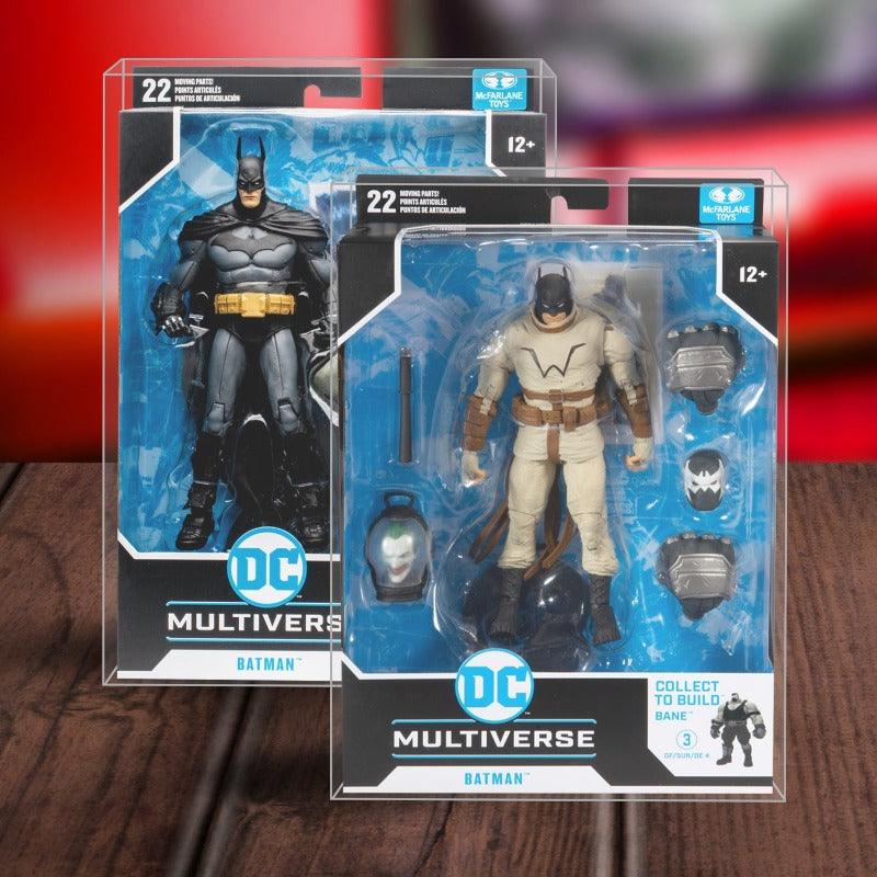 DC Multiverse McFarlane Toys 7" EVORETRO PET Action Figure Case - Pack of 10 EVORETRO Canada Figurine Protectors  Squirtle Squad Card Shop.