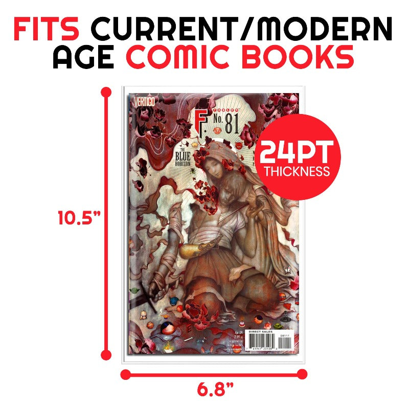 Current Age Comic Backer Boards Size Comic - Backboard 24PT EVORETRO Canada Comic Protectors  Squirtle Squad Card Shop.