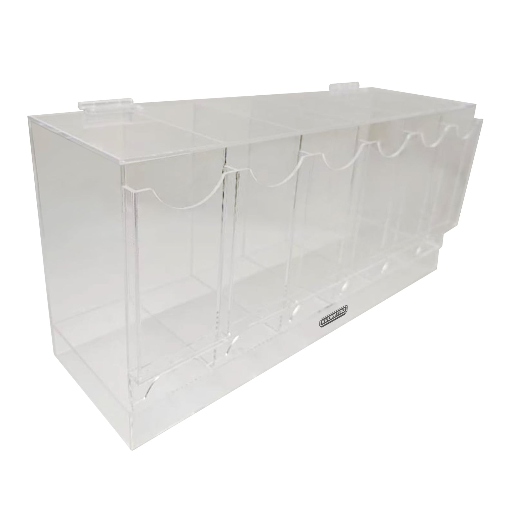 EVORETRO Acrylic Display Stand for Booster  DispenserPacks – Retail Counter Unit with Top Shelf EVORETRO Canada Card Protectors  Squirtle Squad Card Shop.