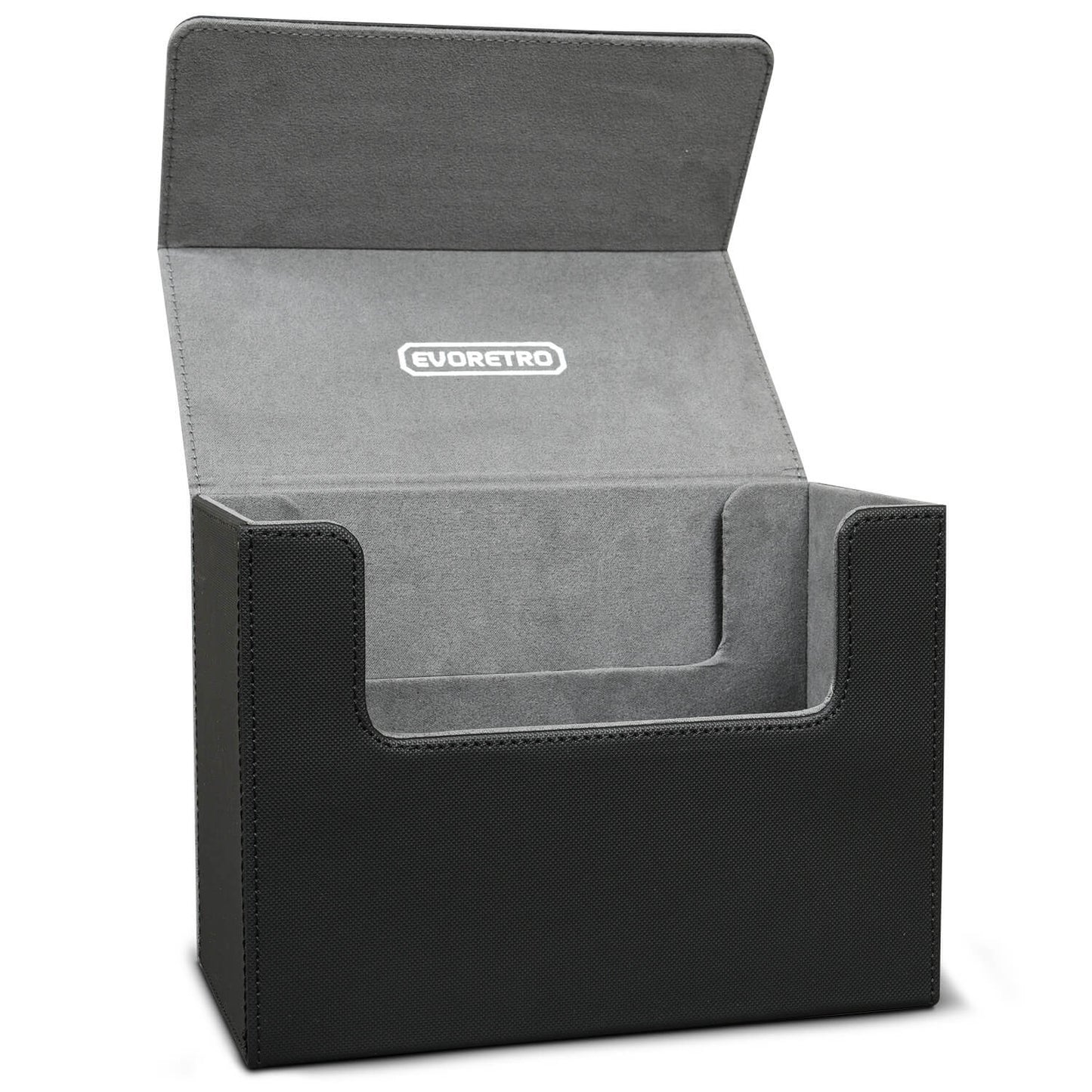 EVORETRO Magnetic Card Holder - 180+ Toploaders or 500+ Trading Cards | Black/Grey EVORETRO Canada Card Protectors  Squirtle Squad Card Shop.