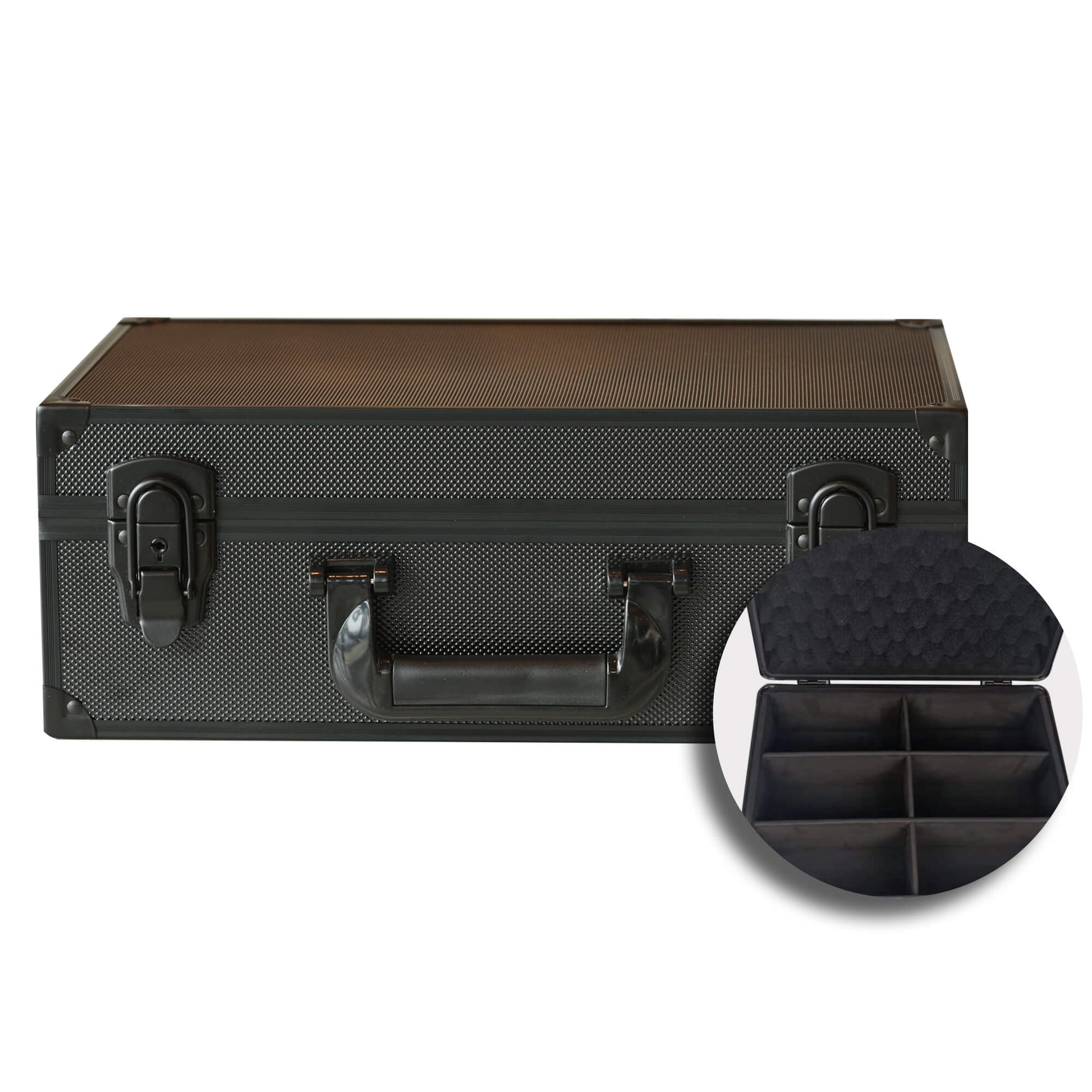 EVORETRO Toploader Card Storage Box for 140 Magnetic Case & 600 Toploader Combination Lock EVORETRO Canada Card Protectors  Squirtle Squad Card Shop.