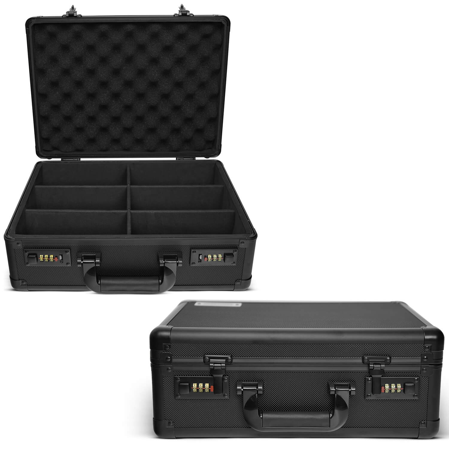 EVORETRO Toploader Card Storage Box for 140 Magnetic Case & 600 Toploader Combination Lock EVORETRO Canada Card Protectors  Squirtle Squad Card Shop.