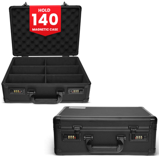 EVORETRO Toploader Card Storage Box for 140 Magnetic Case & 600 Toploader Combination Lock EVORETRO Canada Card Protectors  Squirtle Squad Card Shop.