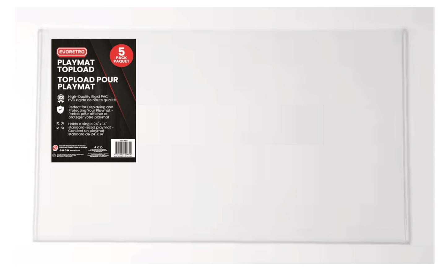 EVORETRO Playmat Topload Holder 24x14 Pack of 5 EVORETRO Canada Card Protectors  Squirtle Squad Card Shop.