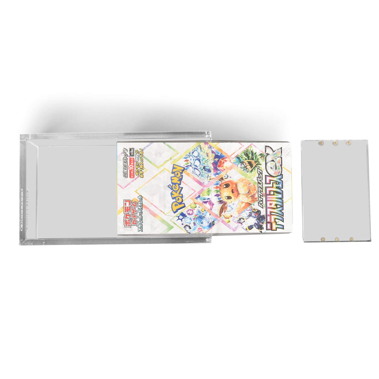 Japanese Small Booster Box EVORETRO Acrylic Case Magnetic Display EVORETRO Canada Card Protectors  Squirtle Squad Card Shop.