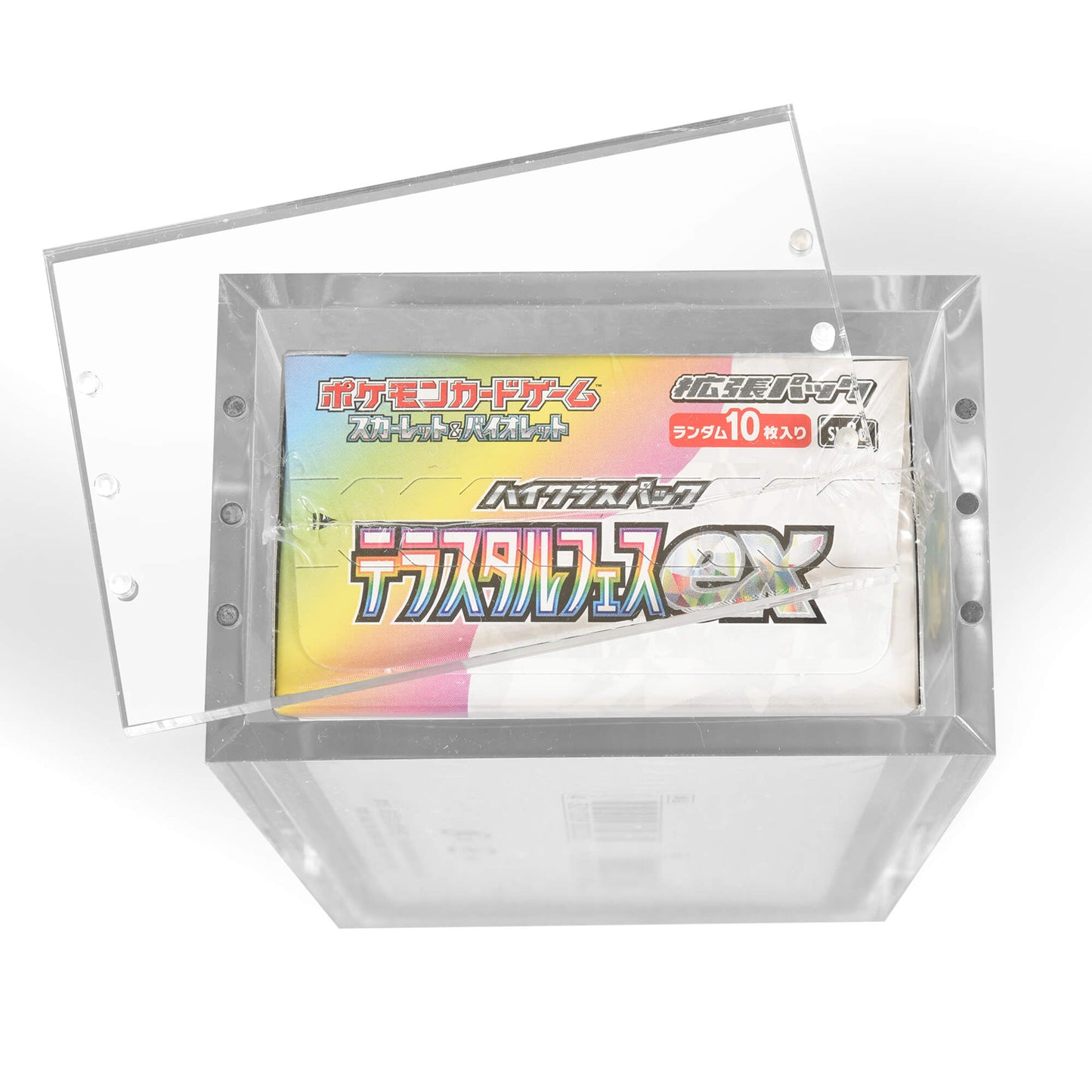 Japanese Small Booster Box EVORETRO Acrylic Case Magnetic Display EVORETRO Canada Card Protectors  Squirtle Squad Card Shop.