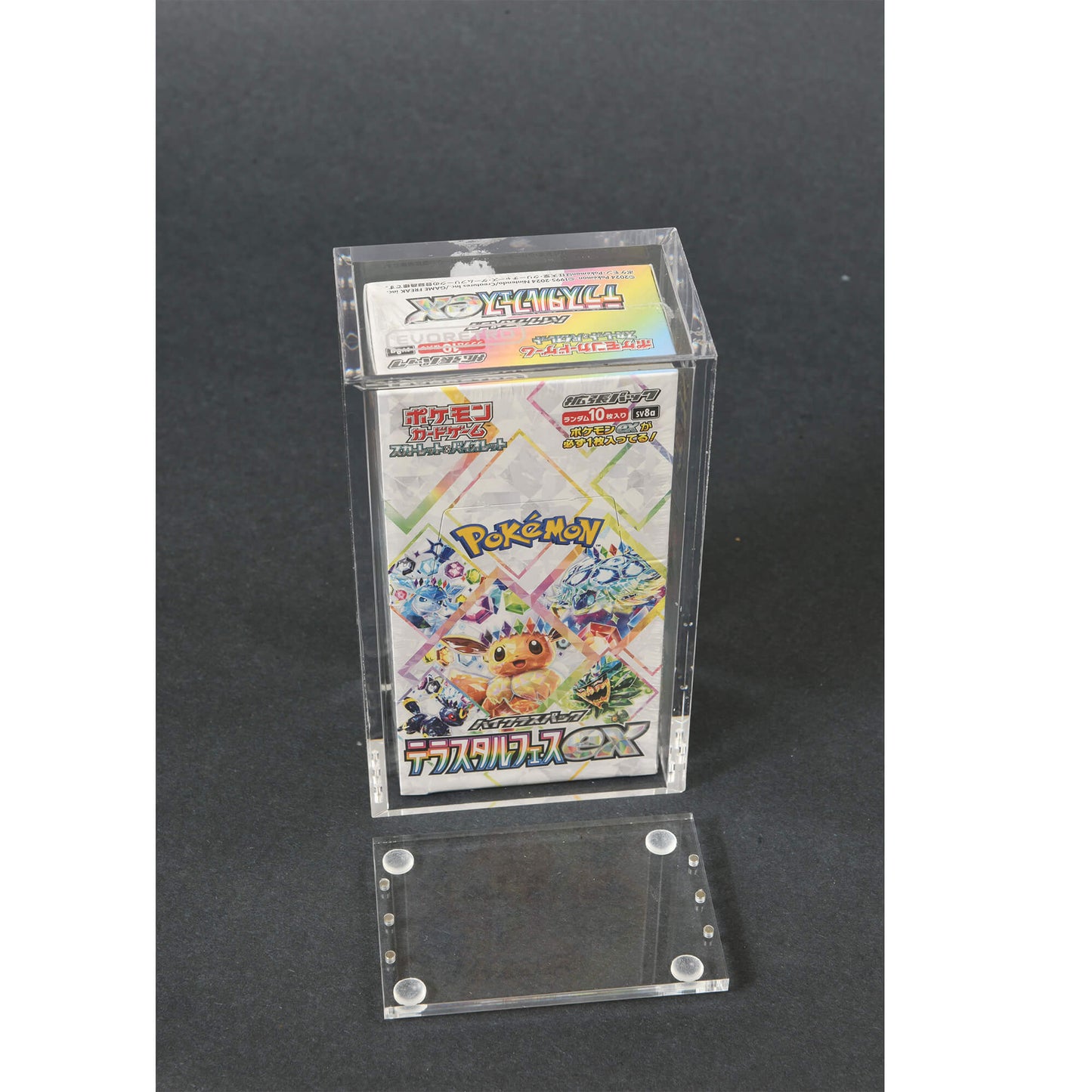 Japanese Small Booster Box EVORETRO Acrylic Case Magnetic Display EVORETRO Canada Card Protectors  Squirtle Squad Card Shop.