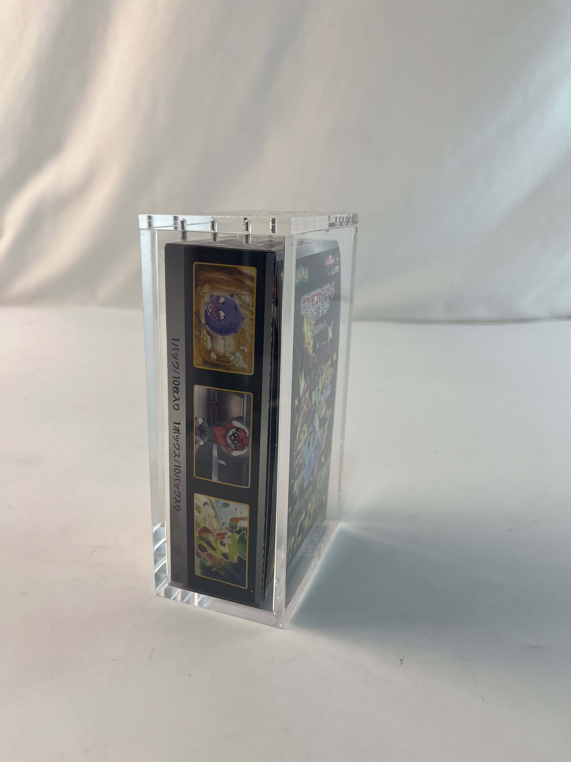 Japanese Small Booster Box EVORETRO Acrylic Case Magnetic Display EVORETRO Canada Card Protectors  Squirtle Squad Card Shop.
