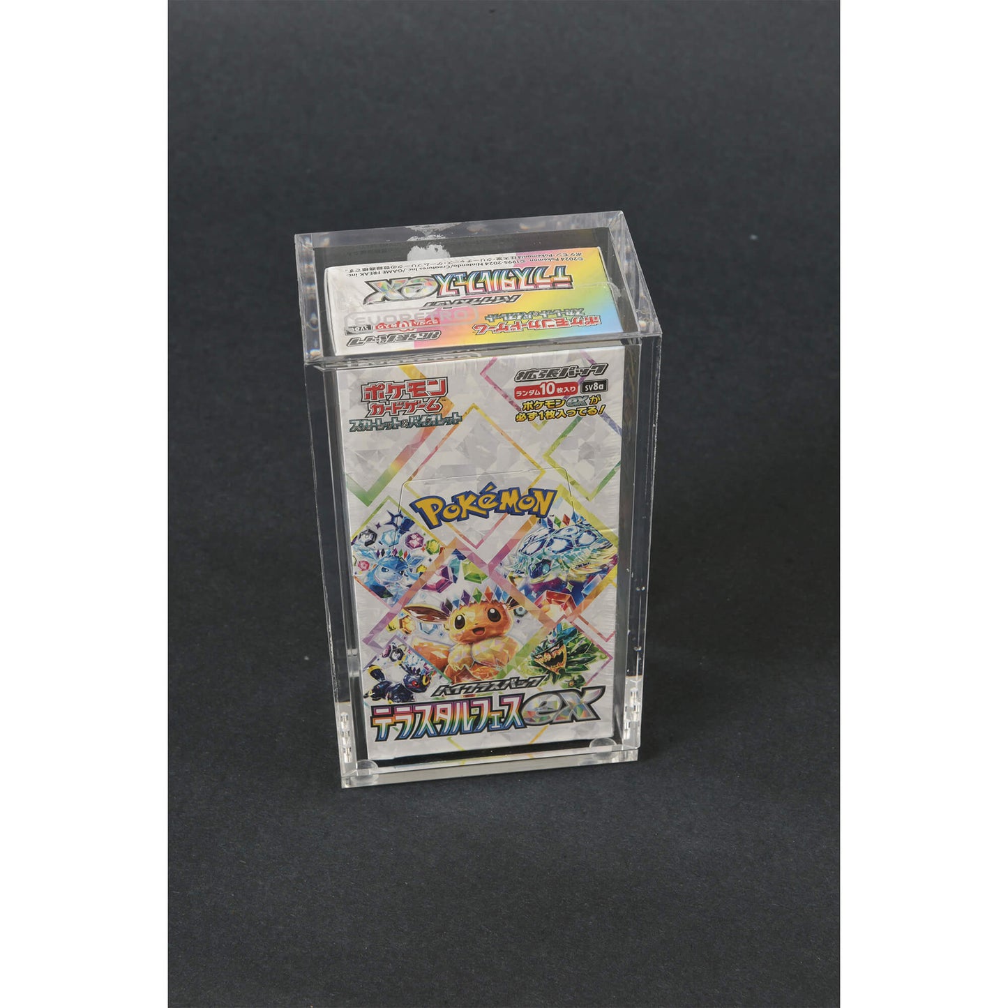 Japanese Small Booster Box EVORETRO Acrylic Case Magnetic Display EVORETRO Canada Card Protectors  Squirtle Squad Card Shop.
