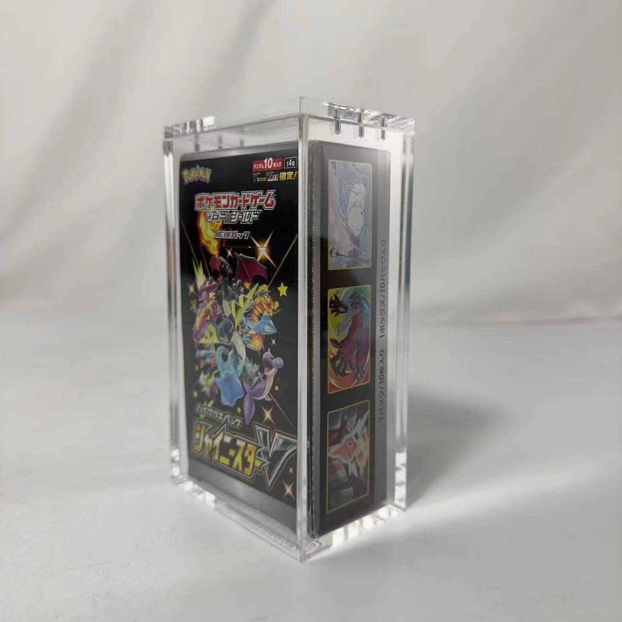 Japanese Small Booster Box EVORETRO Acrylic Case Magnetic Display EVORETRO Canada Card Protectors  Squirtle Squad Card Shop.