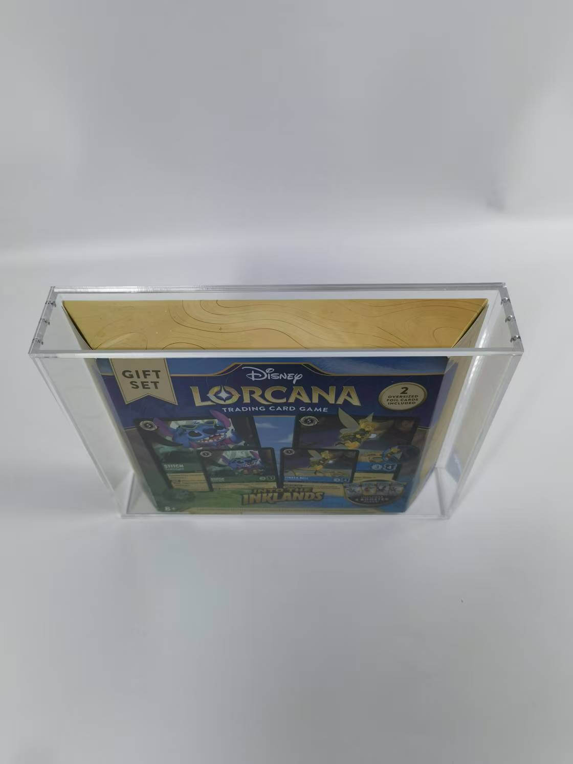 1x Lorcana Gift Set EVORETRO Display Case – 5mm Acrylic, Magnetic Lid EVORETRO Canada Card Protectors  Squirtle Squad Card Shop.