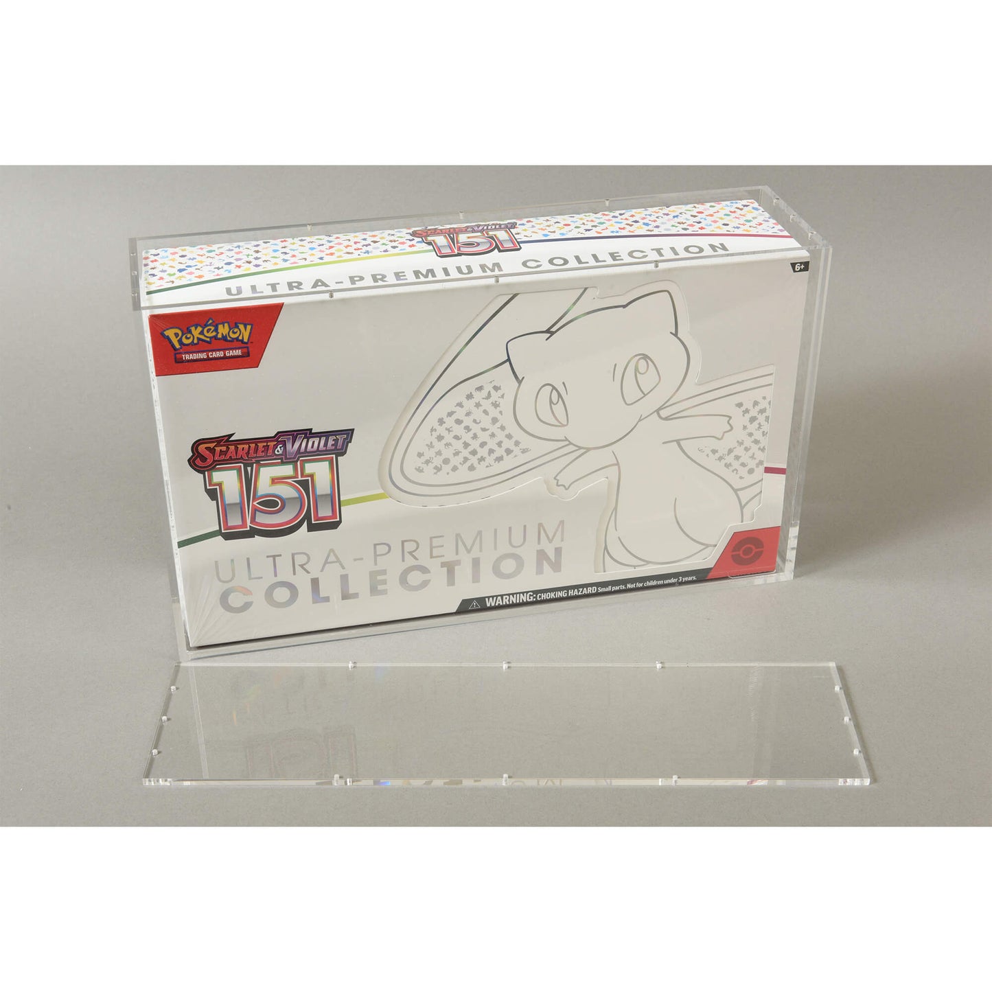 EVORETRO Acrylic Case Display for Pokemon 151 Scarlet Mega Charizard EX & Violet Ultra-Premium Collection Box EVORETRO Canada Card Protectors  Squirtle Squad Card Shop.