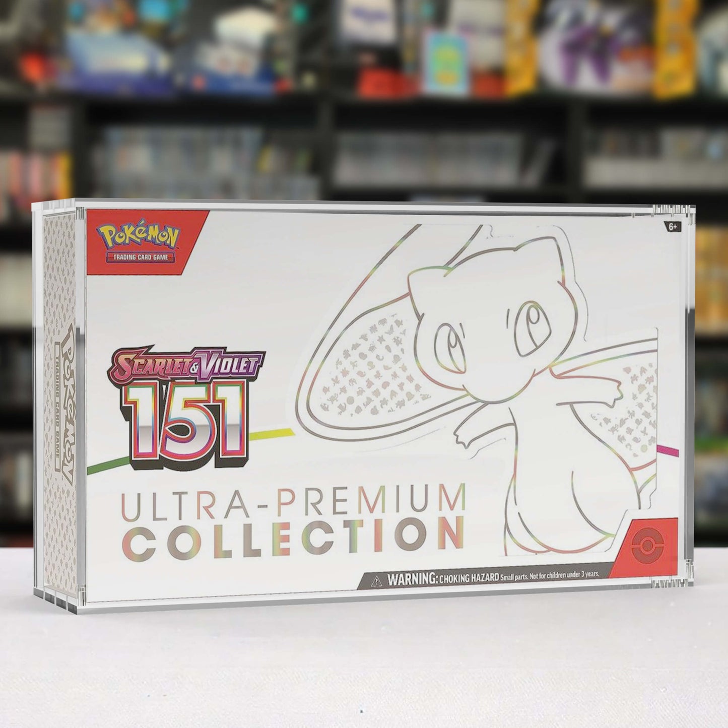 EVORETRO Acrylic Case Display for Pokemon 151 Scarlet Mega Charizard EX & Violet Ultra-Premium Collection Box EVORETRO Canada Card Protectors  Squirtle Squad Card Shop.