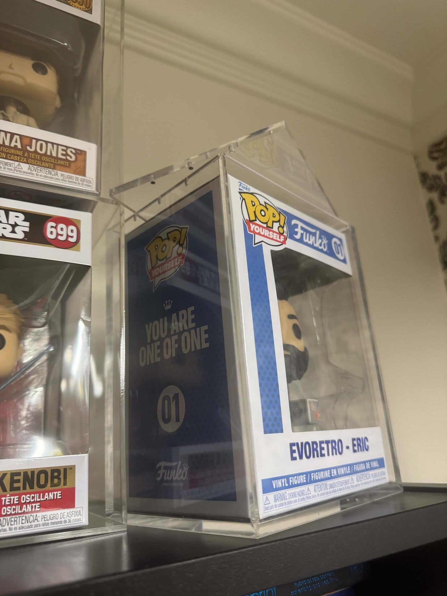 EVORETRO Acrylic Case Display for Standard size 4" Funko Pop Pack of 1 EVORETRO Canada Funko Pop Protectors  Squirtle Squad Card Shop.