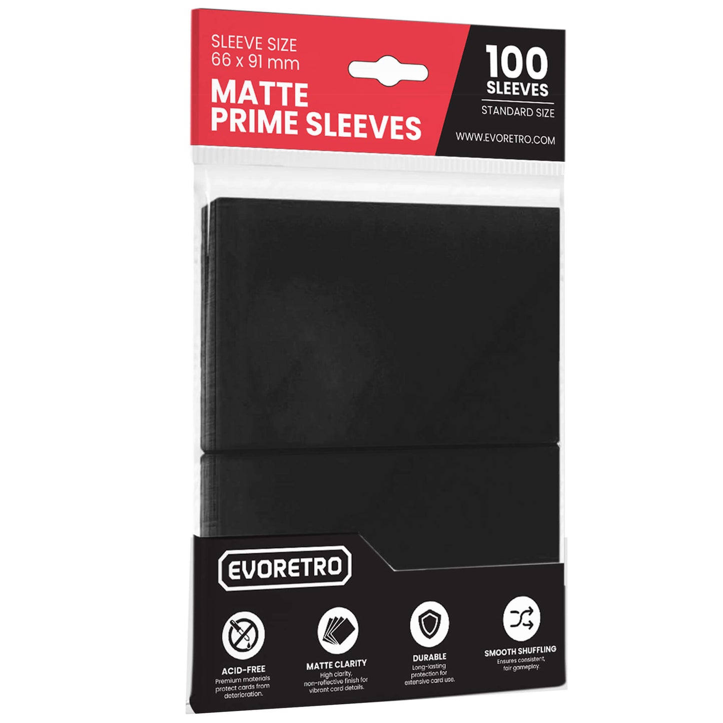 EVORETRO Matte Card Sleeves Standard Size Glare-Free EVORETRO Canada Card Protectors  Squirtle Squad Card Shop.
