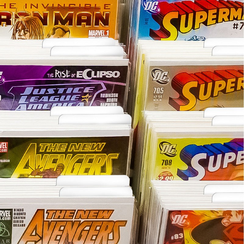 EVORETRO Remets Comic Book Divider 28 PT EVORETRO Canada Comic Protectors  Squirtle Squad Card Shop.