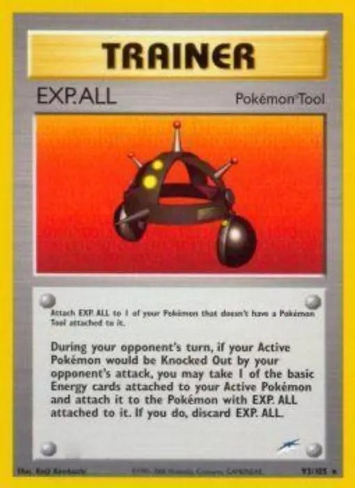 EXP.ALL/105  - Unlimited Neo Destiny - Rare Neo Destiny Pokemon Single  Squirtle Squad Card Shop.