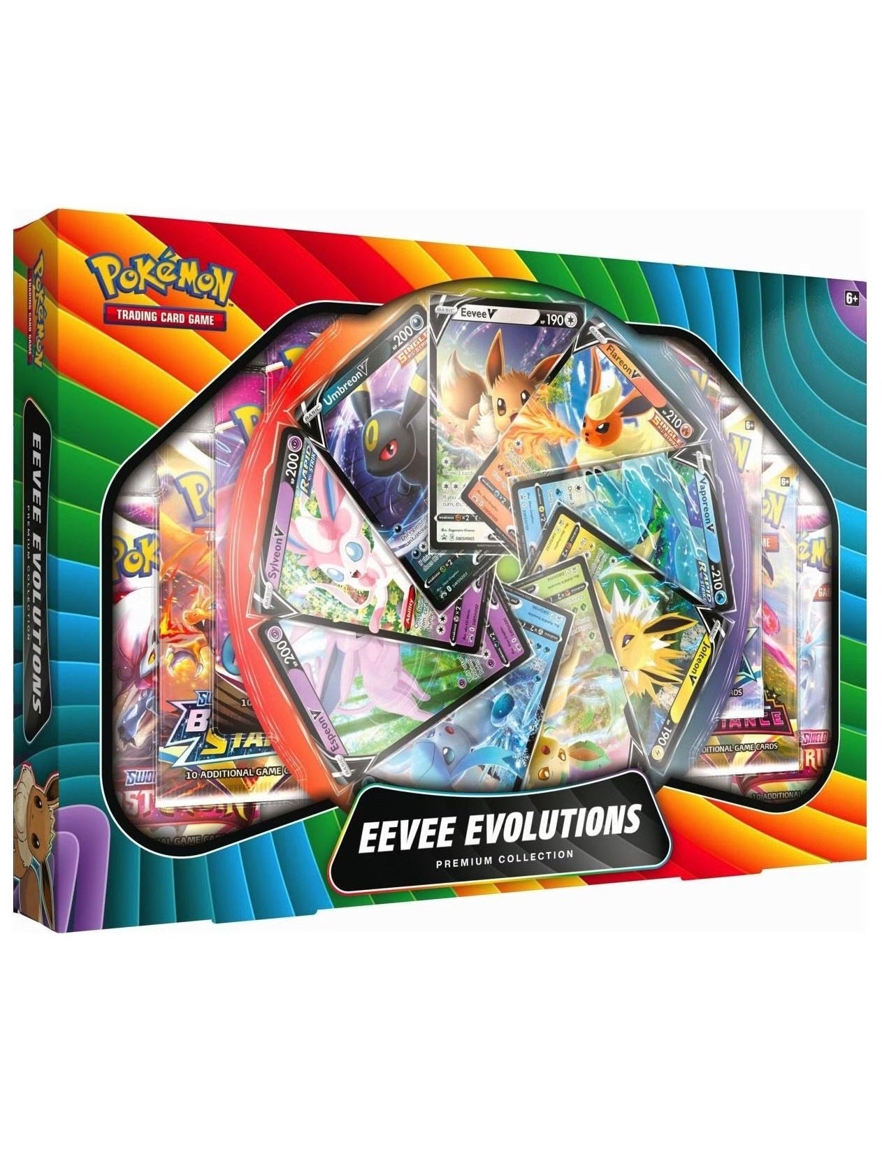 Pokémon TCG – Eevee Evolutions Premium Collection Box – Factory Sealed Squirtle Squad Card Shop.   Squirtle Squad Card Shop.