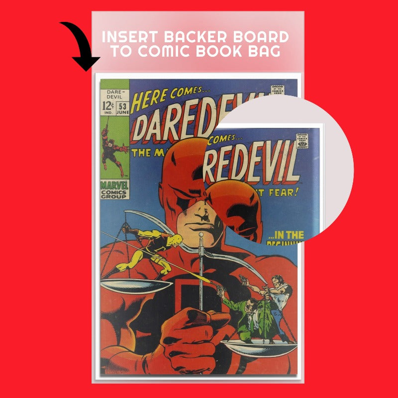 Golden Age Comic Book Backer Boards Size EVORETRO Canada Comic Protectors  Squirtle Squad Card Shop.