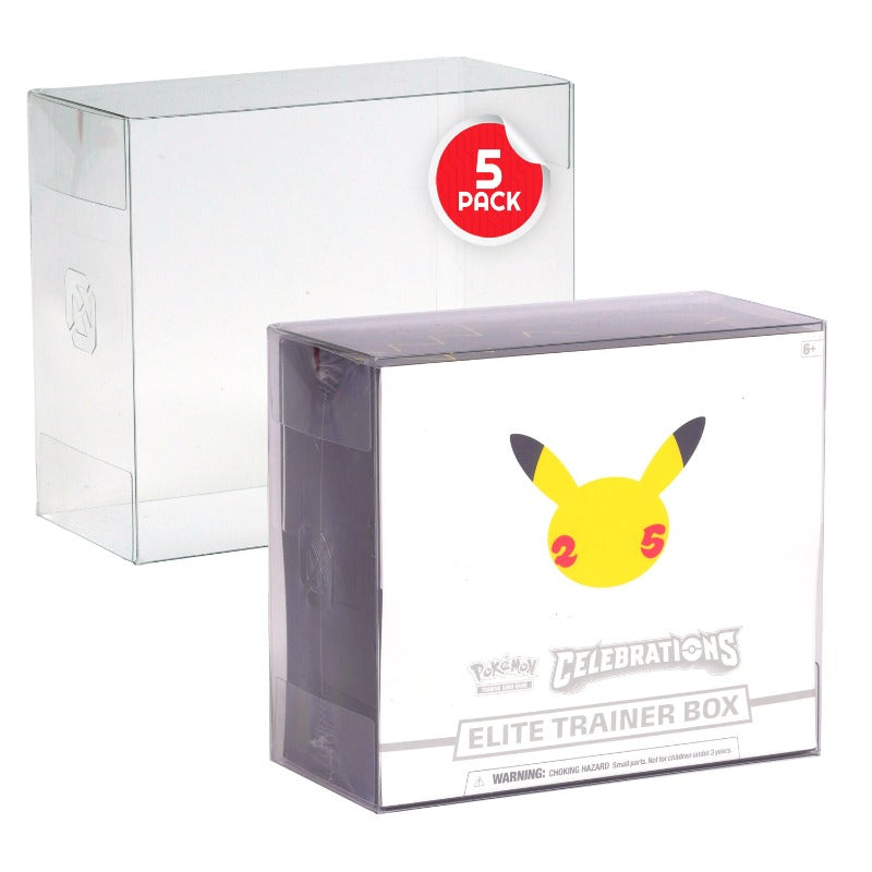 5x EVORETRO Case Protector for Pokemon ETB PET EVORETRO Canada Card Protectors  Squirtle Squad Card Shop.