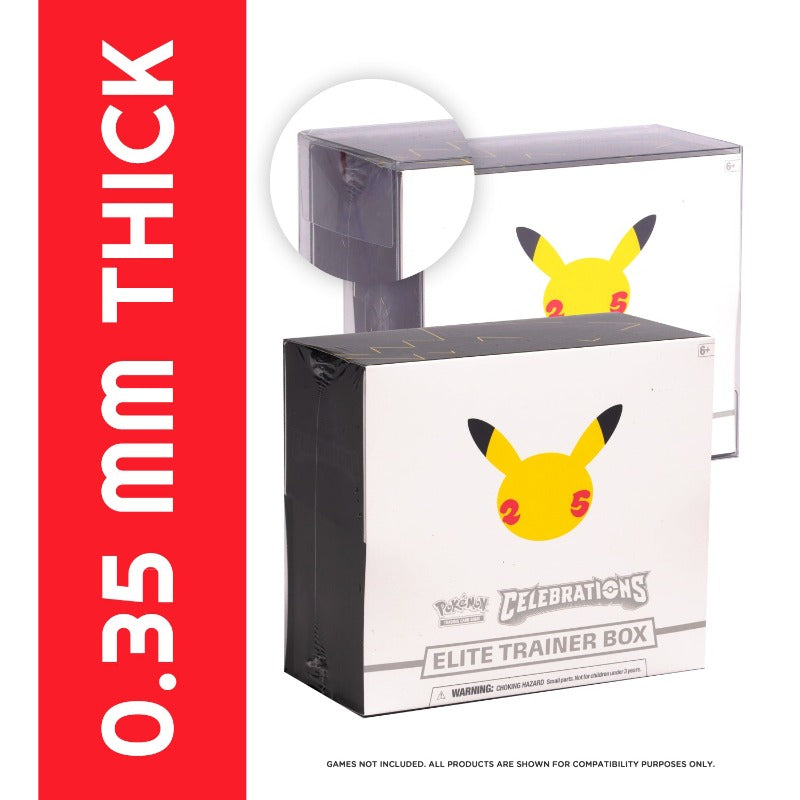 5x EVORETRO Case Protector for Pokemon ETB PET EVORETRO Canada Card Protectors  Squirtle Squad Card Shop.