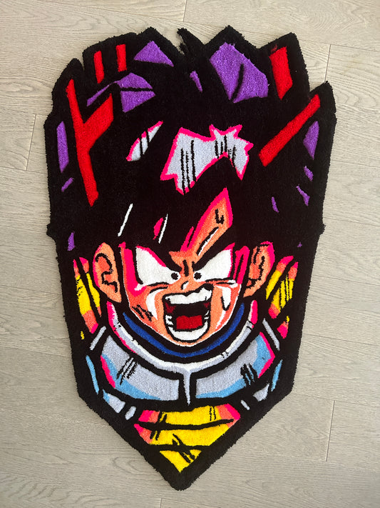 Dragon Ball Z - Tufting Rug - Gohan's Potential 4 foot by 2.5 foot