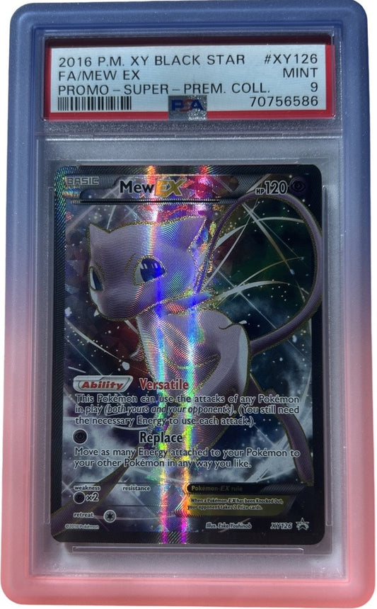 Pokemon - 2016 XY Promo - Mew Ex XY 126 - PSA 9 - Cosmic GUARD