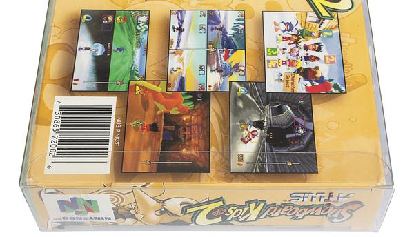 Nintendo N64 SNES Super Nintendo (Game Box) EVORETRO PET Protectors - Pack of 25 EVORETRO Canada Video Game Protectors  Squirtle Squad Card Shop.