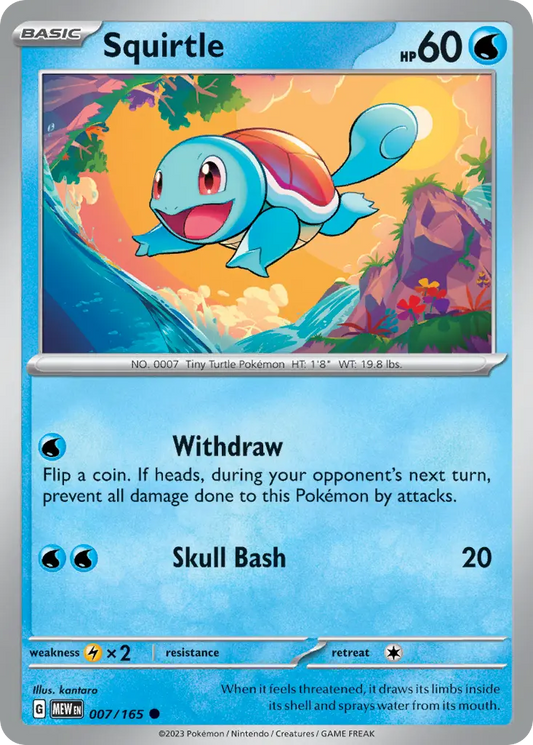Squirtle 007/165