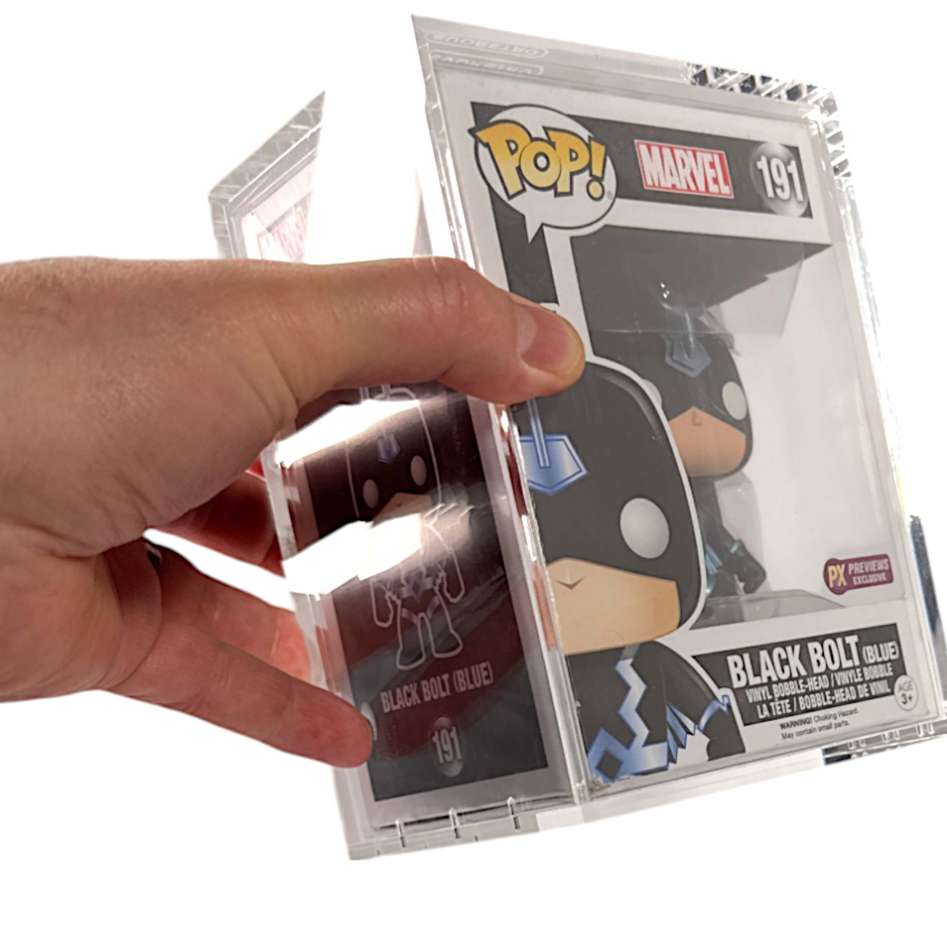 EVORETRO Acrylic Case Display for Standard size 4" Funko Pop Pack of 1 EVORETRO Canada Funko Pop Protectors  Squirtle Squad Card Shop.