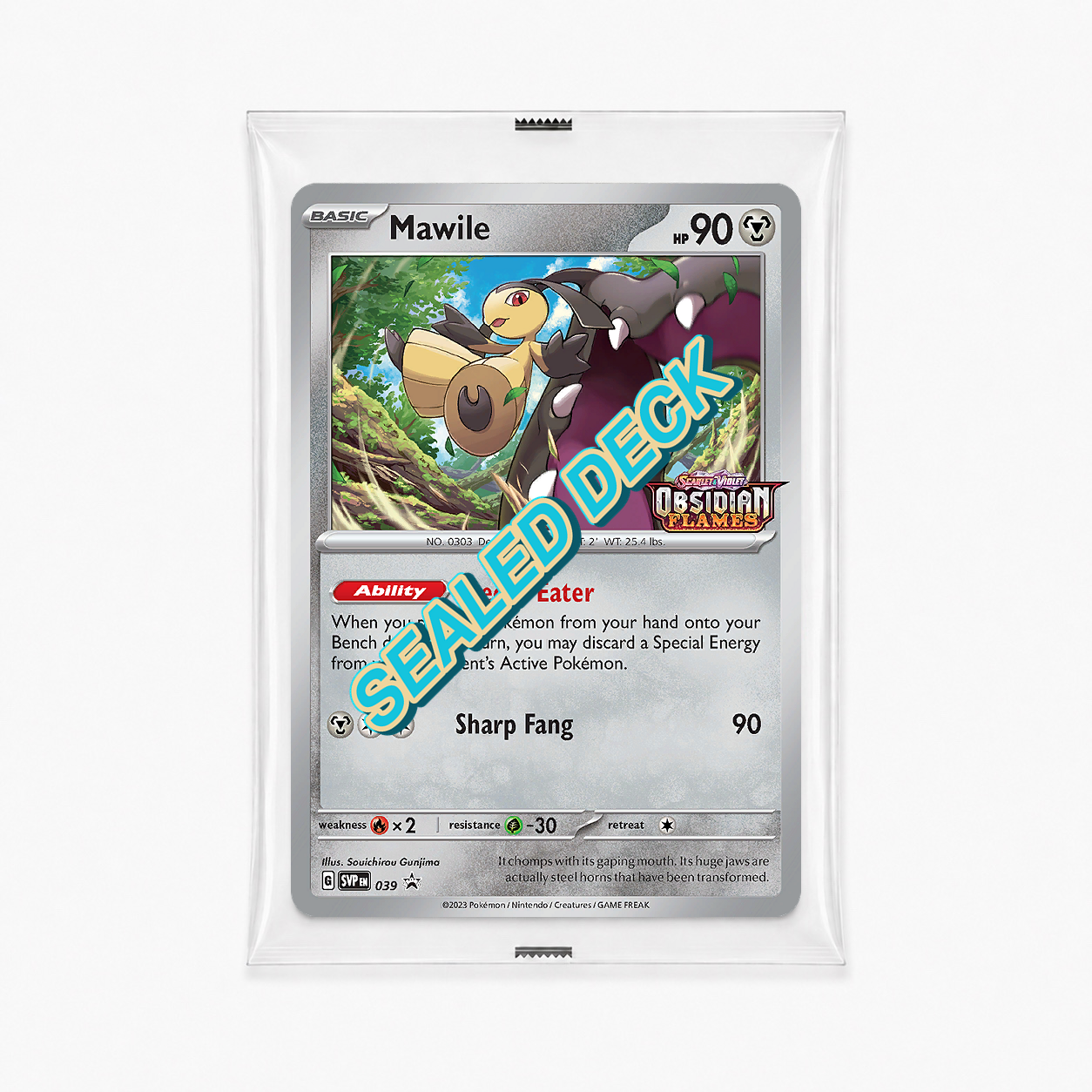 Mawile SVP039 Obsidian Flames Build & Battle sealed deck