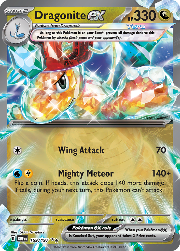 Dragonite ex 159/197